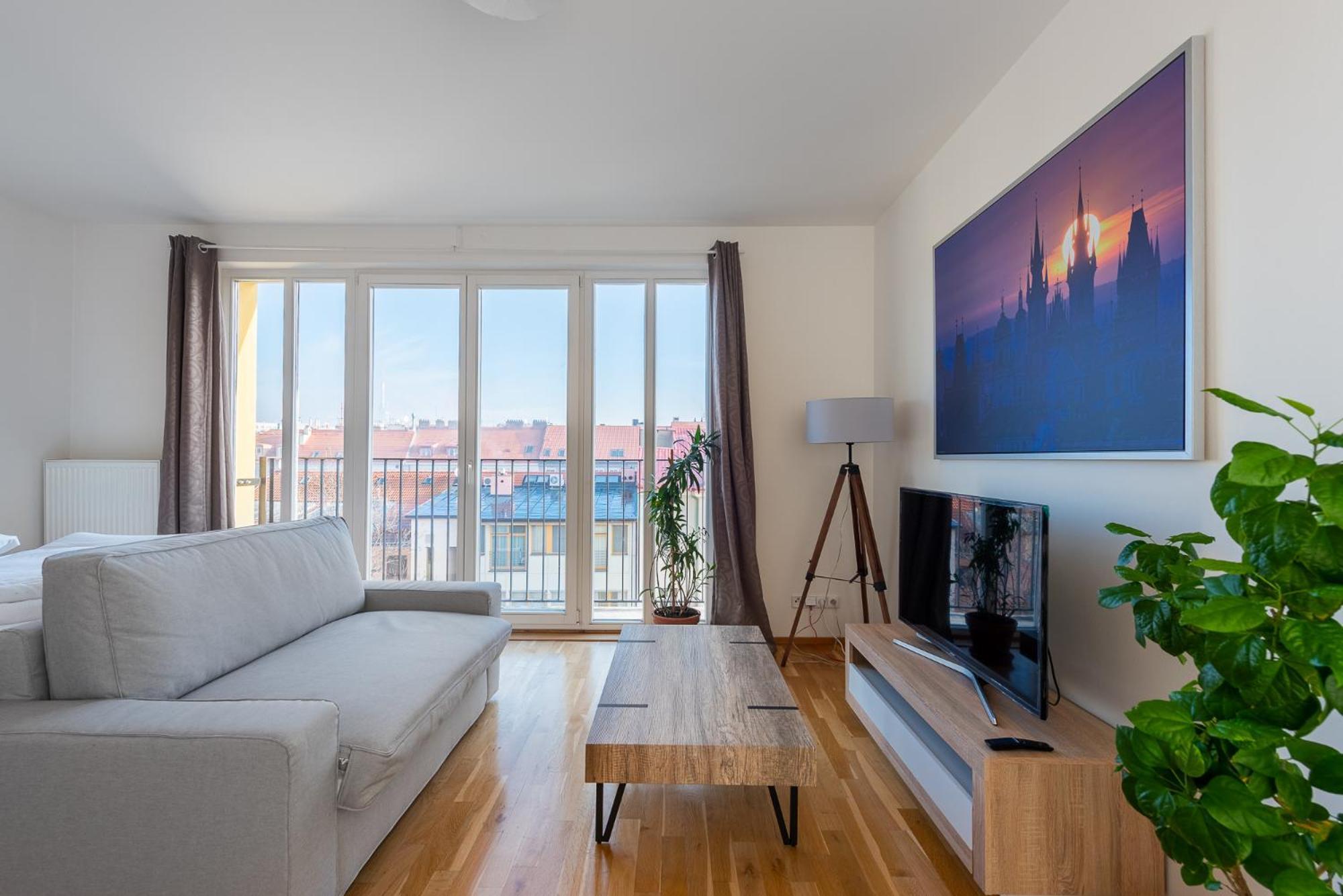 Sunny Safron Apartment Praha Exteriér fotografie